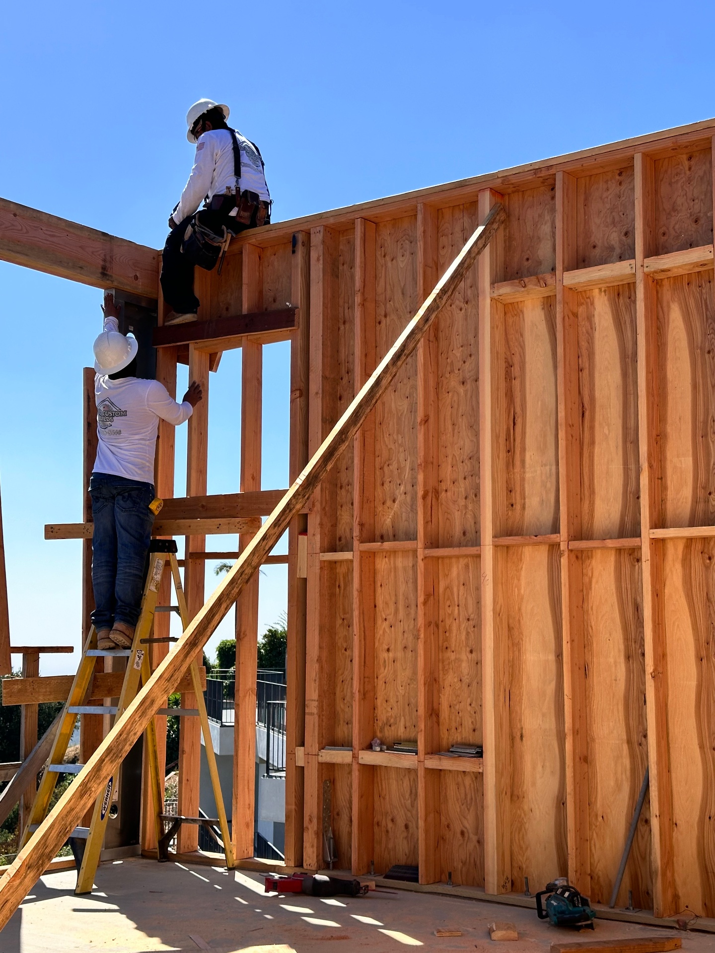 Plywood Shear Wall Install in Los Angeles, CA